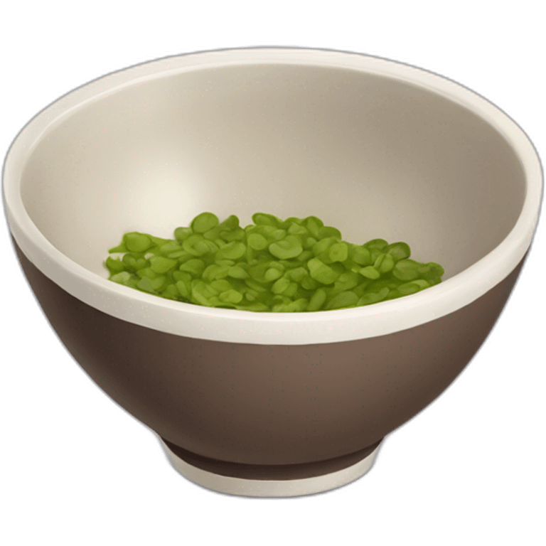 cupping bowl emoji