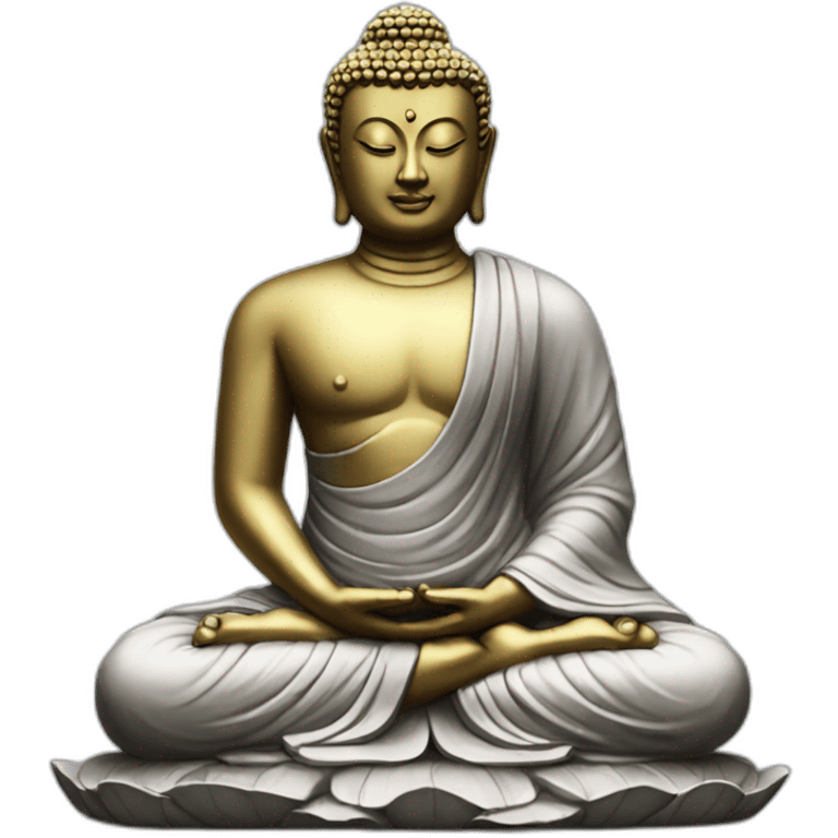 buddha statue photo realistic emoji