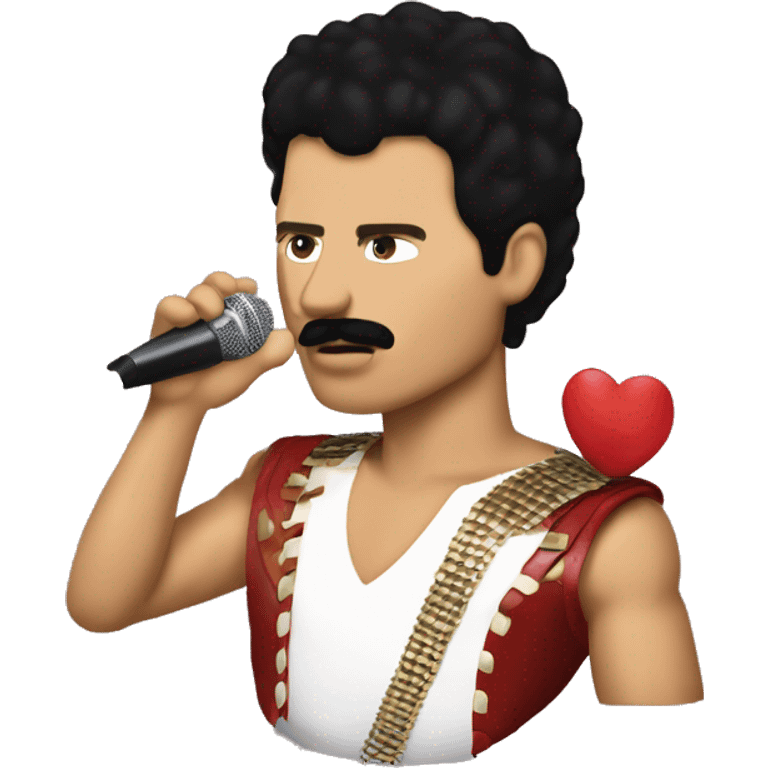 Freddy mercury love earth  emoji