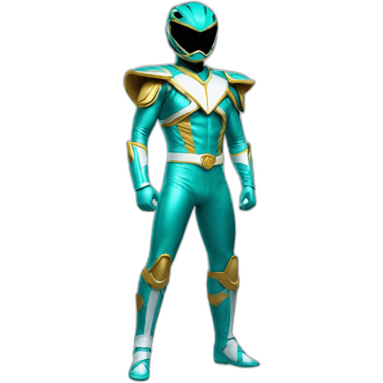 aquatic power ranger full body emoji