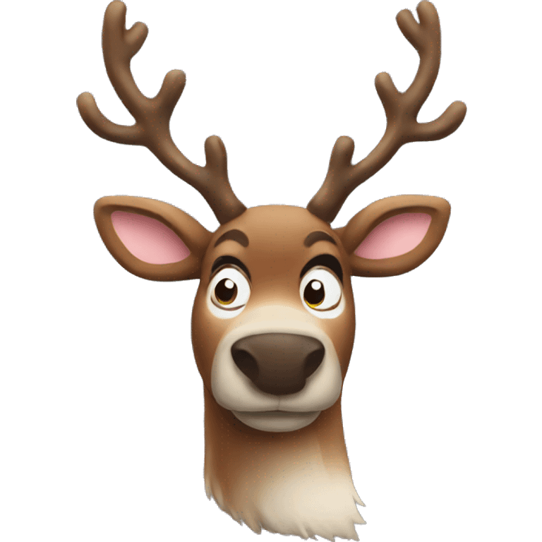 Reindeer emoji