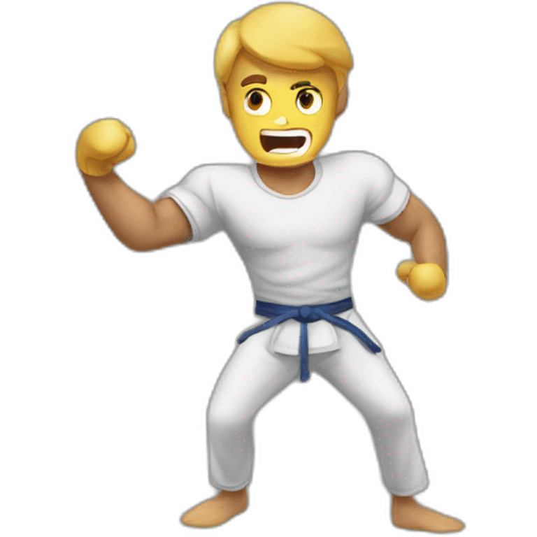 Guy’s fight emoji