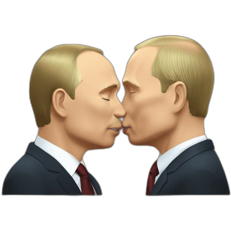 vladimir putin kiss emoji