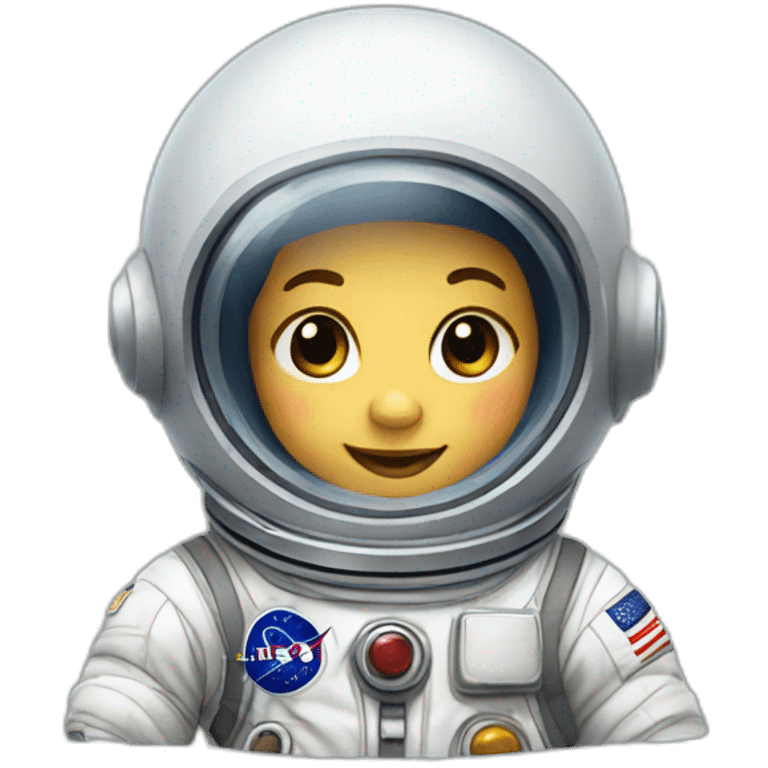 Baby astronaut emoji