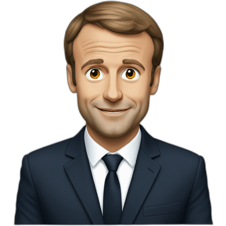 Emmanuel Macron emoji