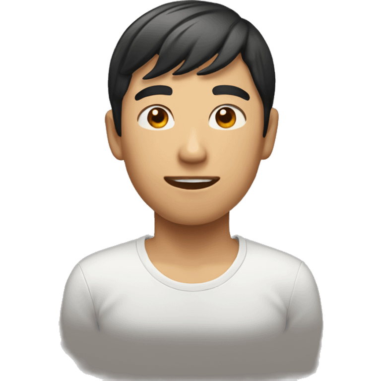 Asian guy  emoji