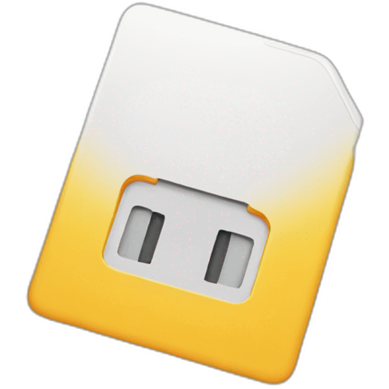 Sim card  emoji