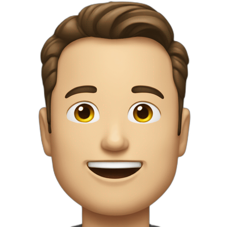 elon musk happy emoji