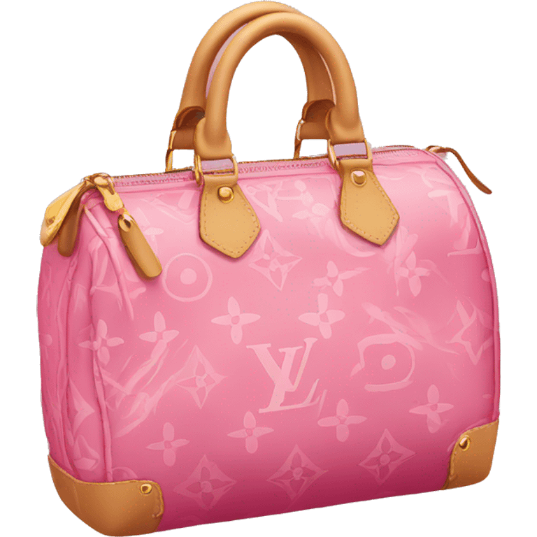 Pink Louis Vuitton  emoji