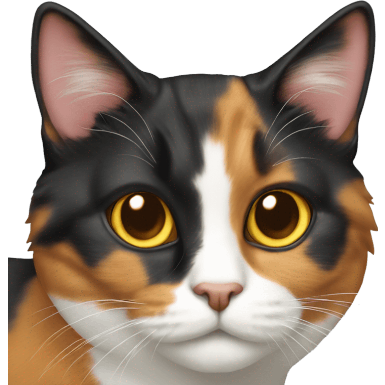 Calico cat emoji