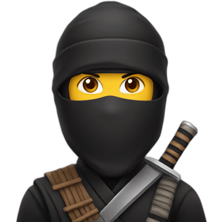 Love ninja emoji