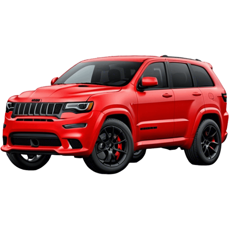 red jeep trackhawk emoji