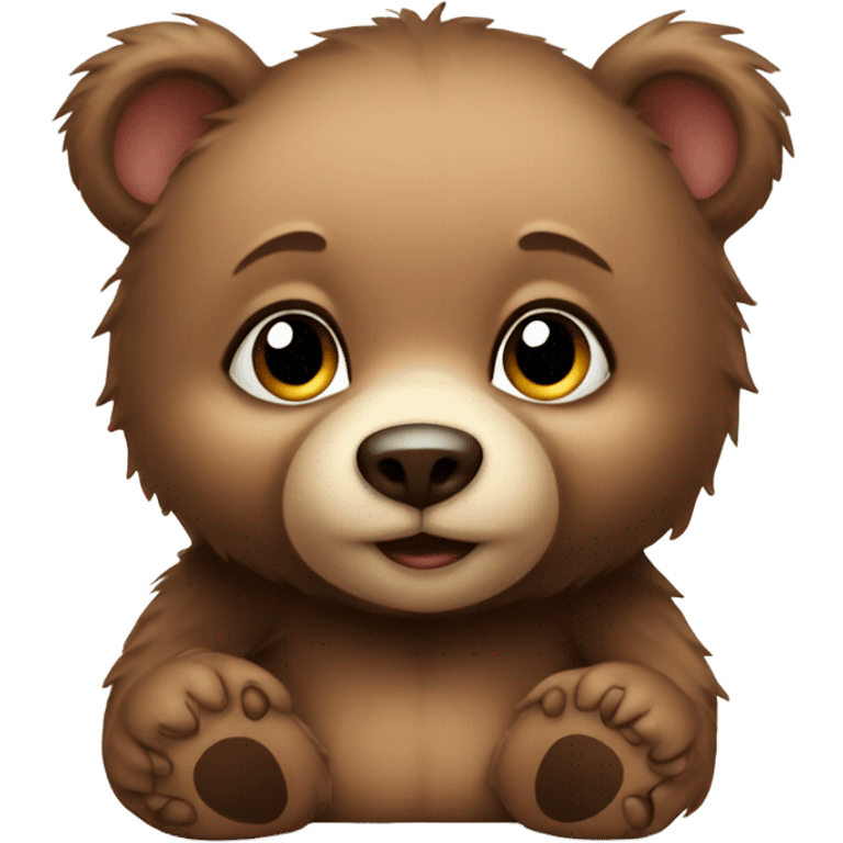 Baby bear emoji