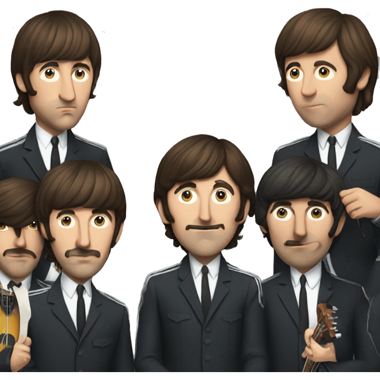 The Beatles Playing Games emoji