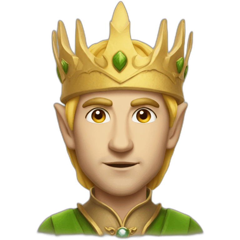 Tranduil elf king emoji