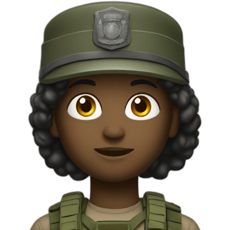 military black emoji