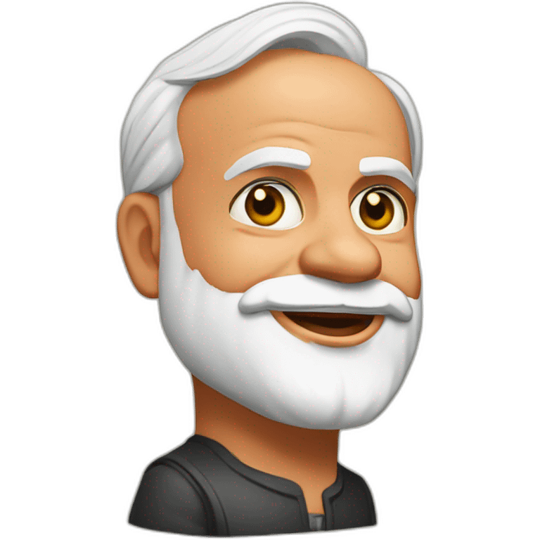 Narendra modi with meloni emoji