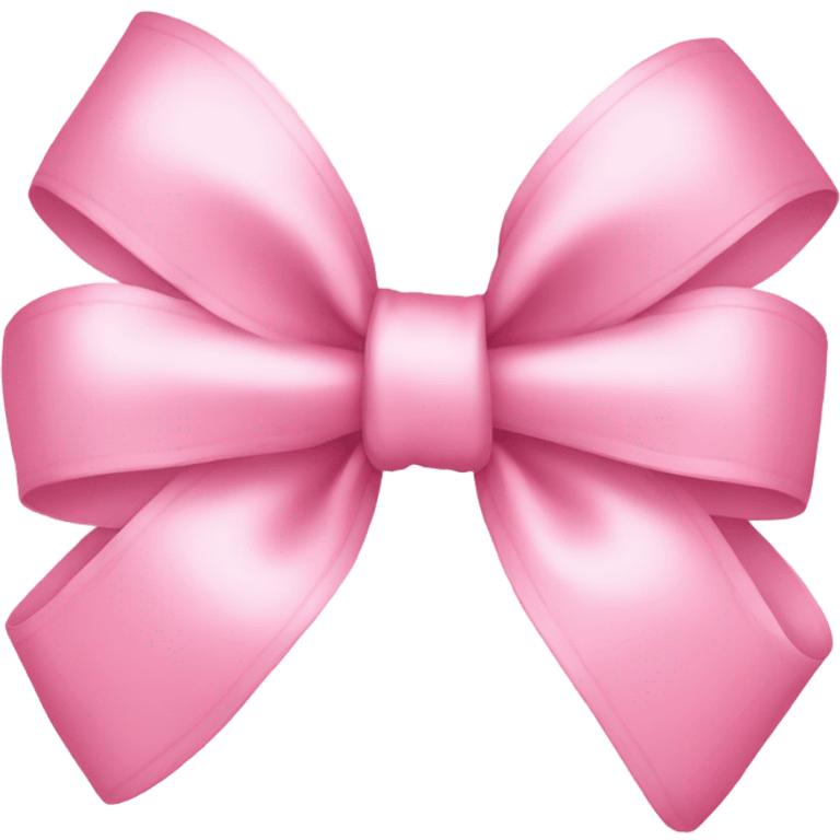 baby pink bow emoji