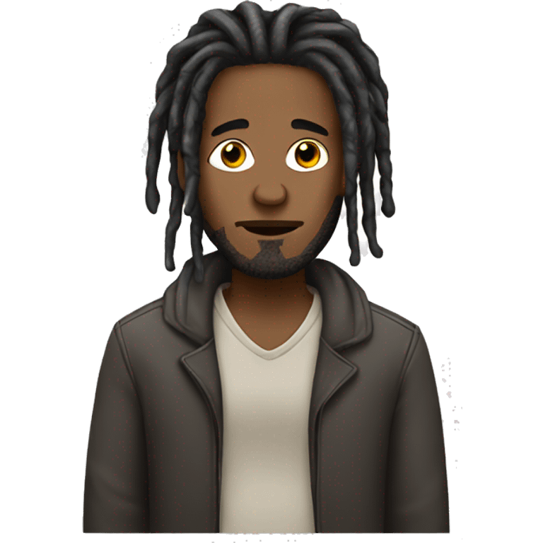 Man with dreads emoji