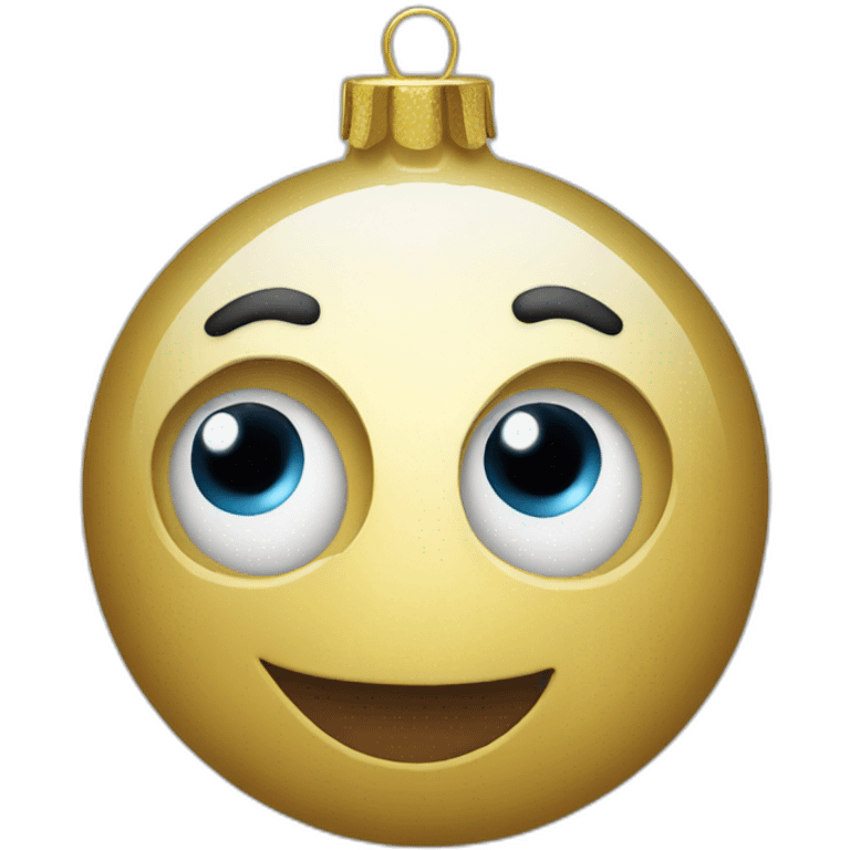 christmas ornament emoji