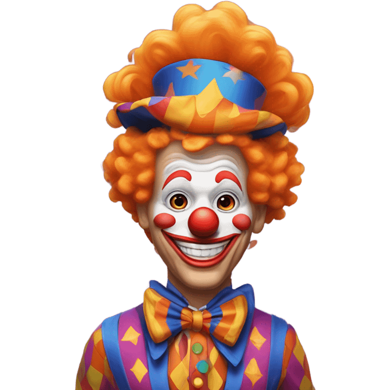 Donald Trump clown emoji