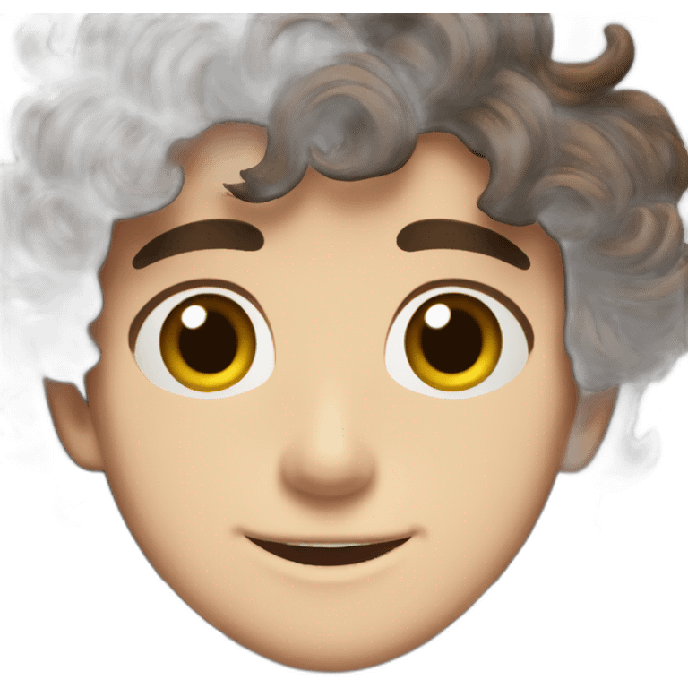 Timothee Chalamet smirking emoji