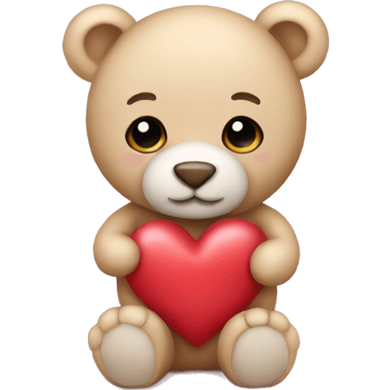 Valentine teddy  emoji