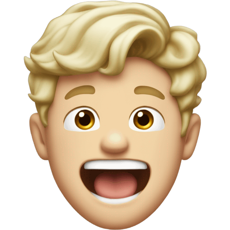 Niall horan saying DAYTONA BABY emoji