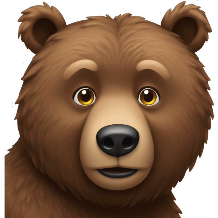 Brown bear  emoji