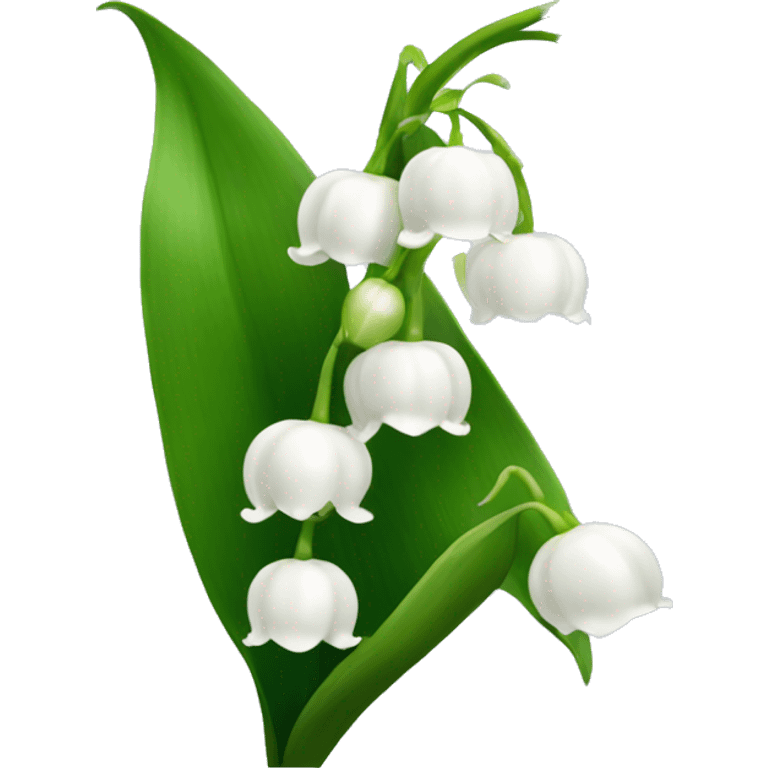 Lily of the valley flower  emoji