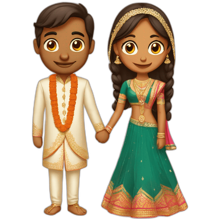 Indian wedding emoji