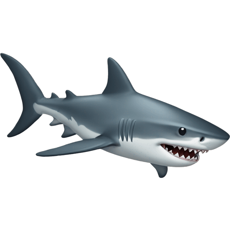 shark with to emoji