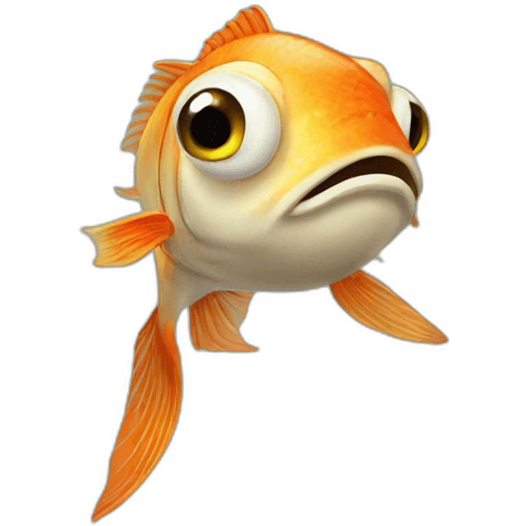 Funny-fish emoji