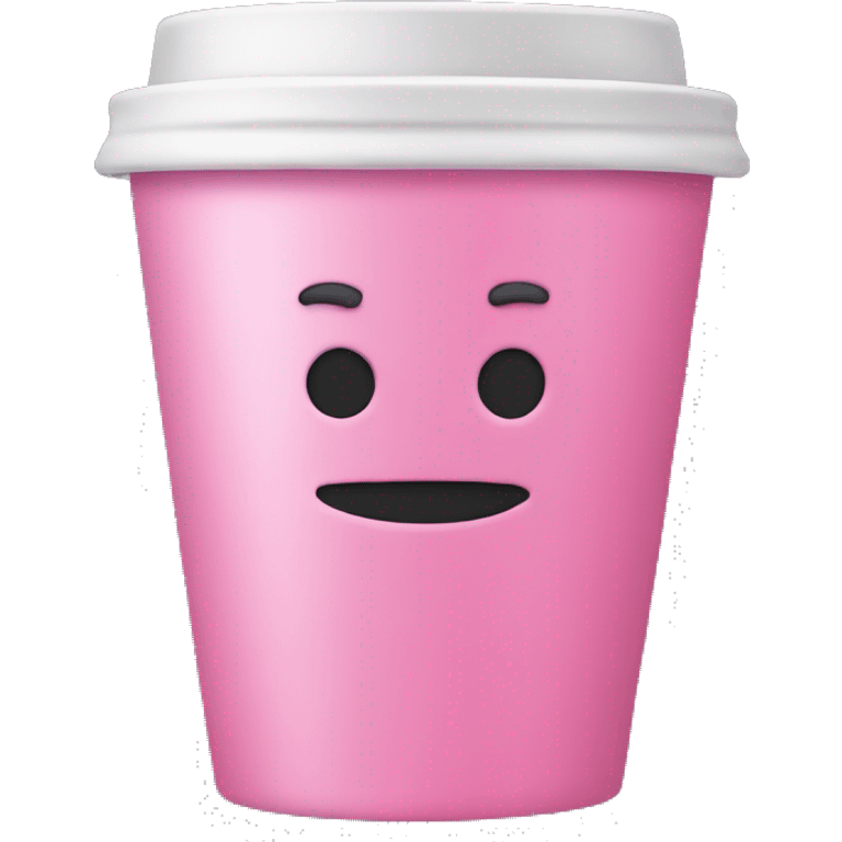 Pink cup emoji