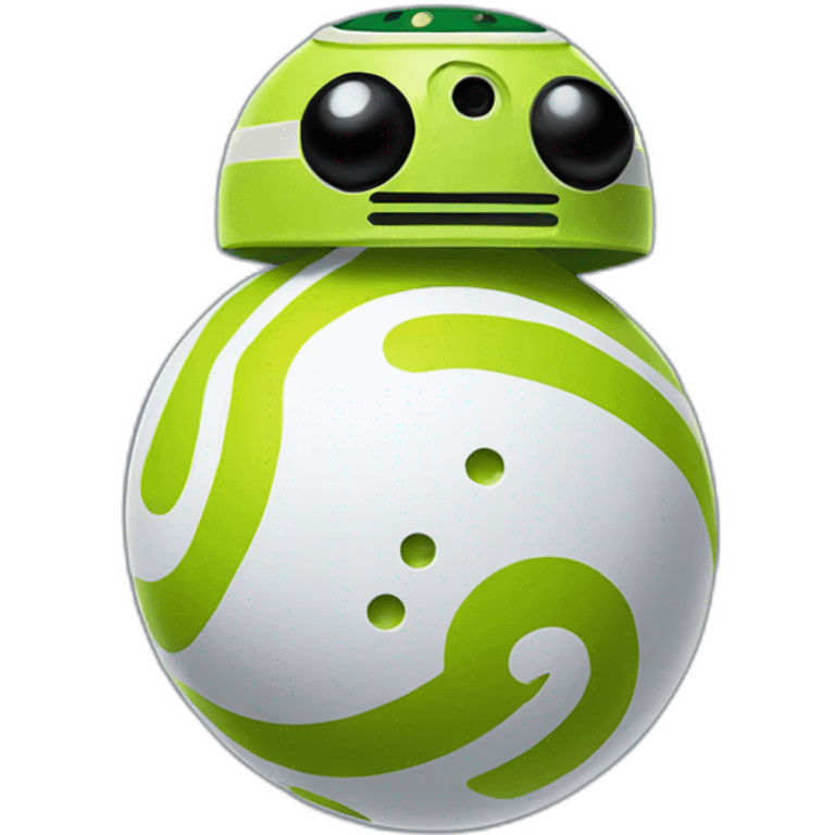 pickleball bb8 droid emoji