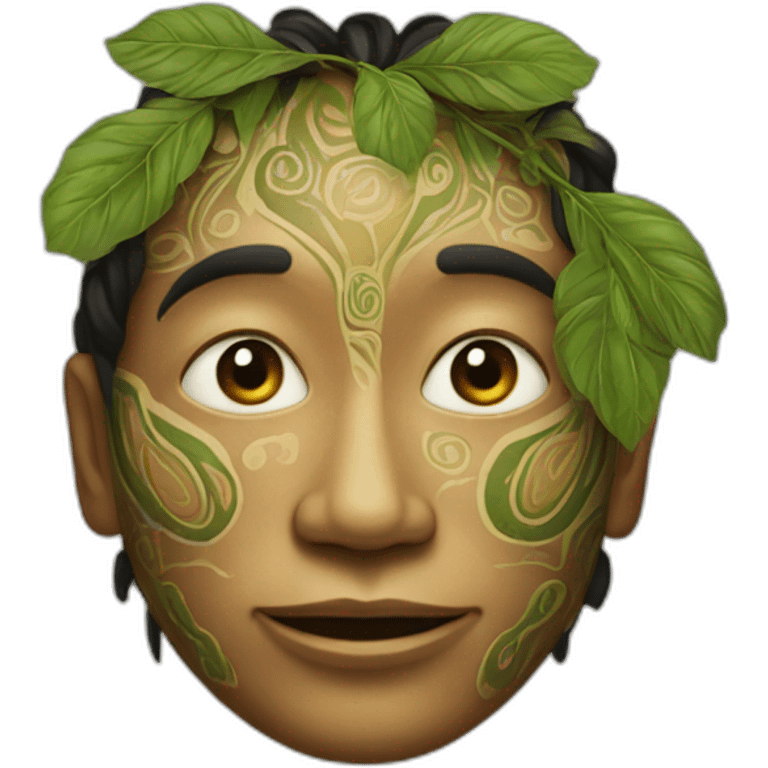 Ayahuasca y chacruna emoji