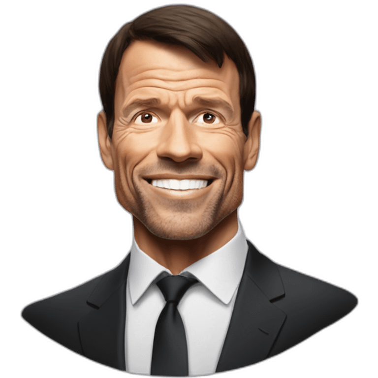 Tony robbins, motivational speaker emoji