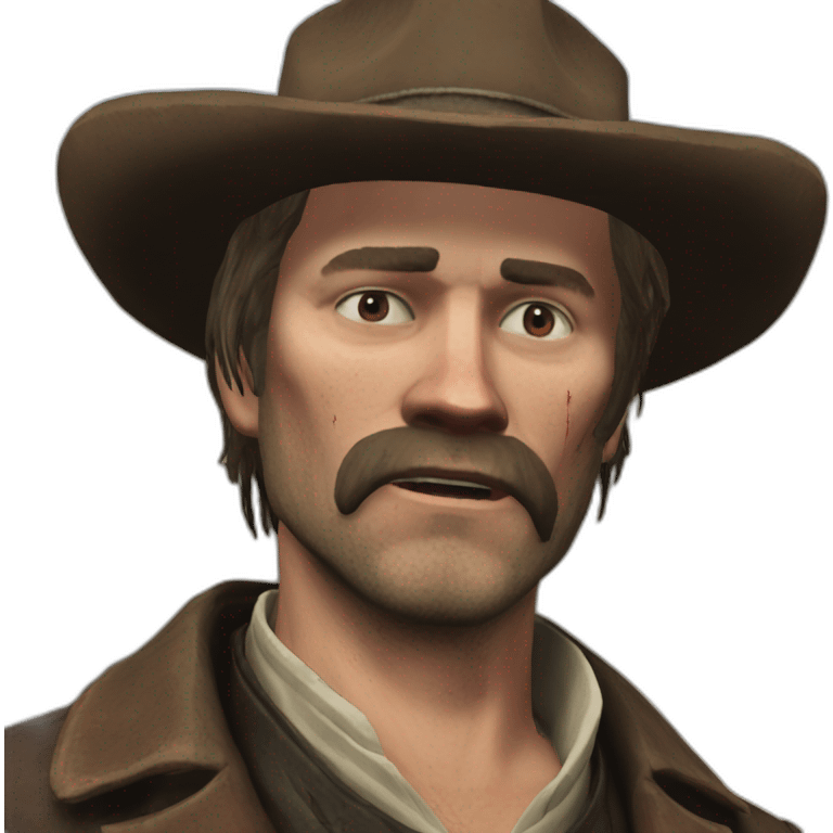 Artur morgan de red dead rédemption 2 emoji