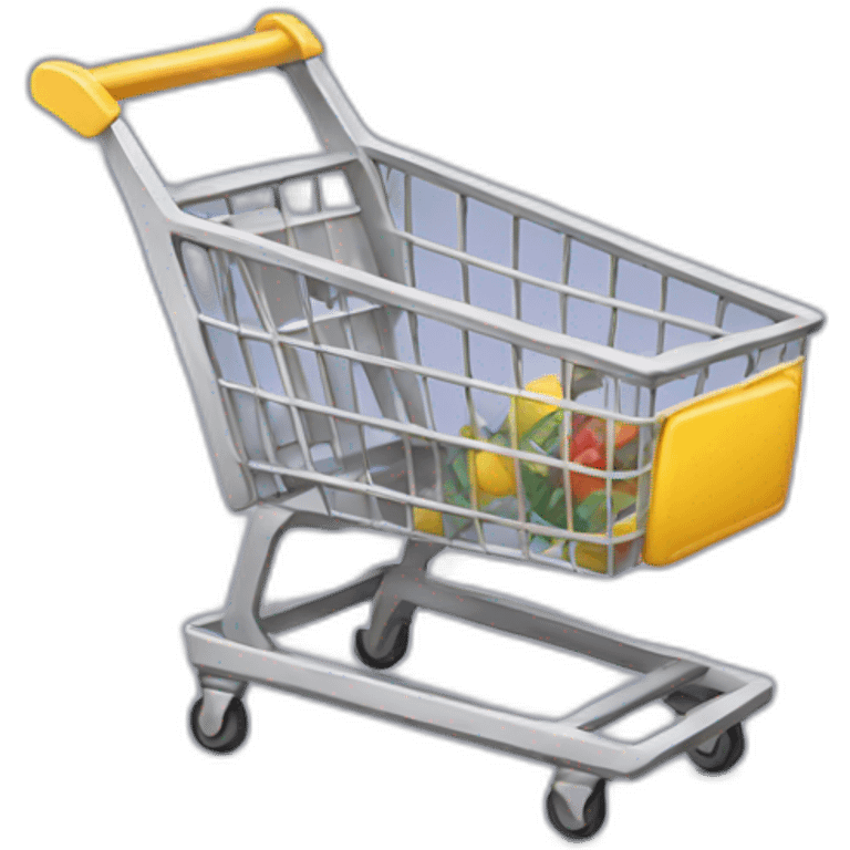 Shopping cart emoji