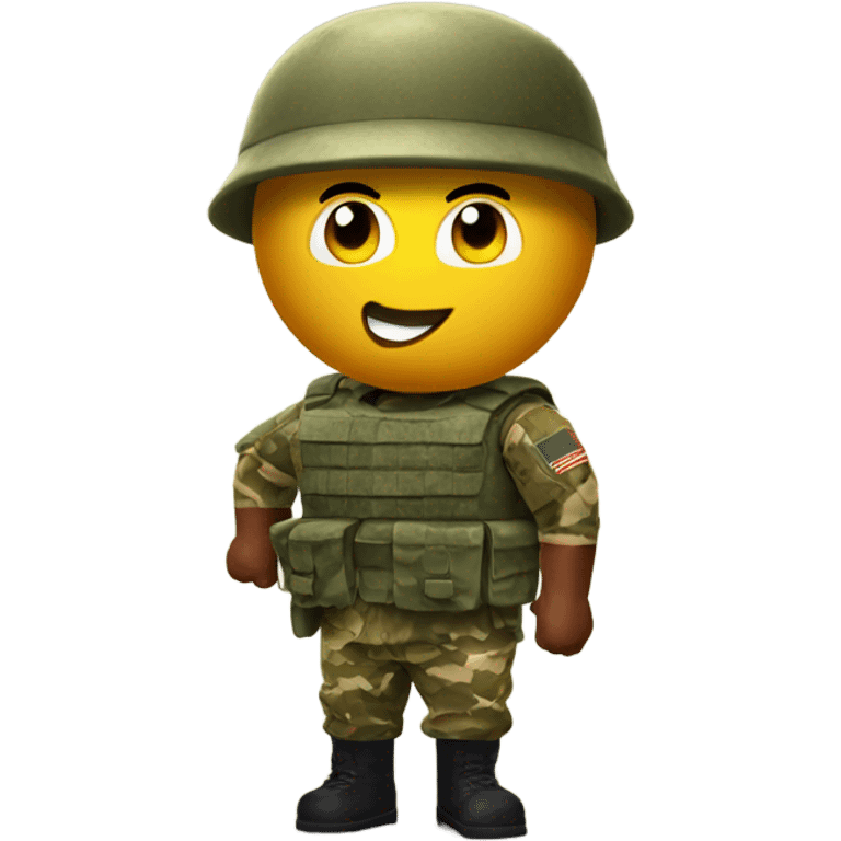 Roblox, bacon character, Army ￼ emoji