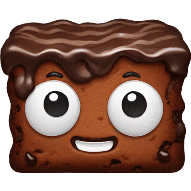 Brownie emoji