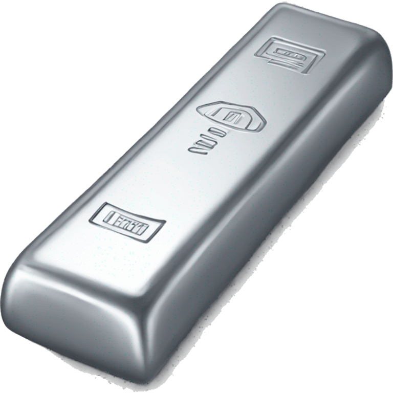 silver bar emoji