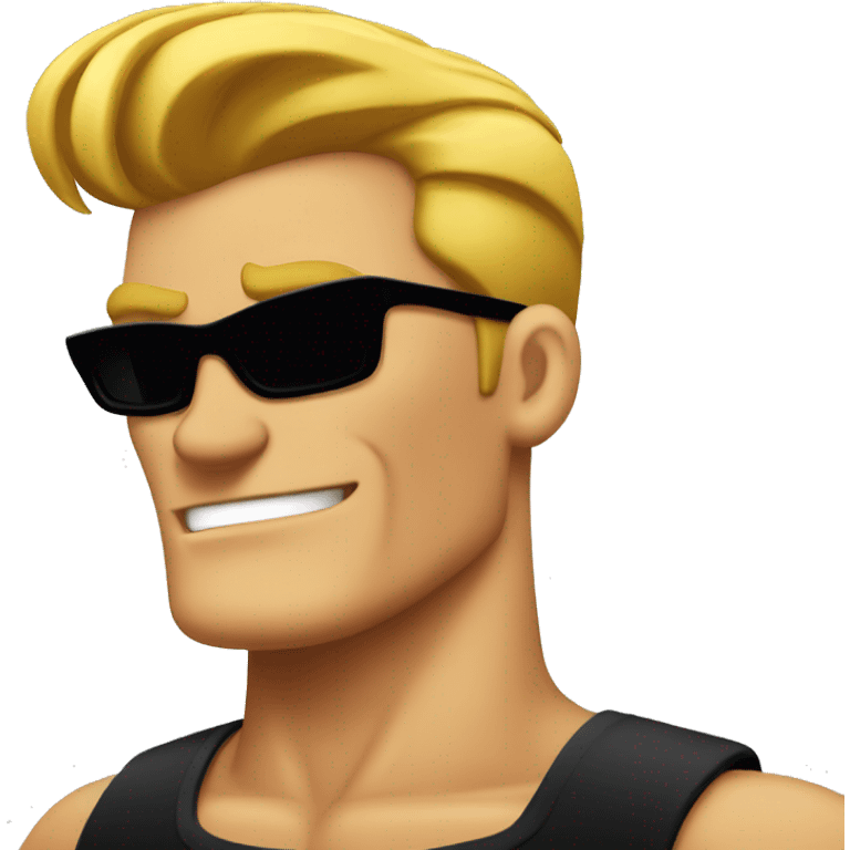 johnny bravo emoji