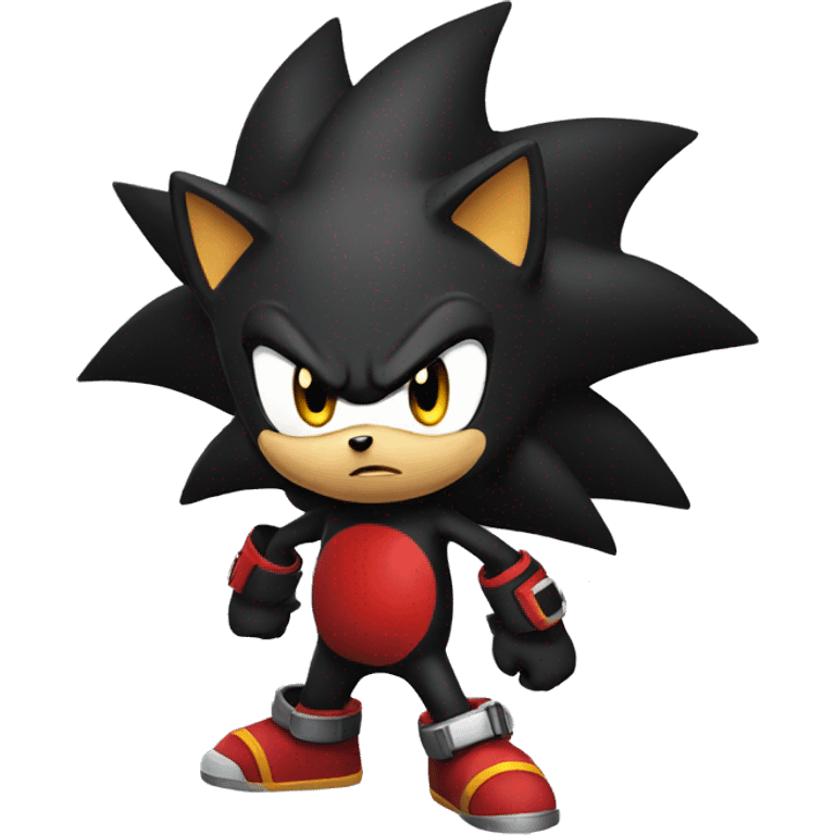 shadow the hedgehog emoji