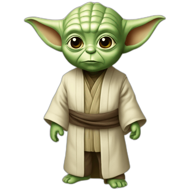 Bébé Maître yoda emoji