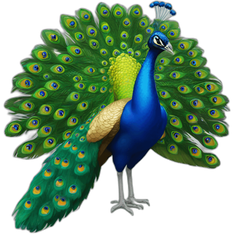 peacock emoji