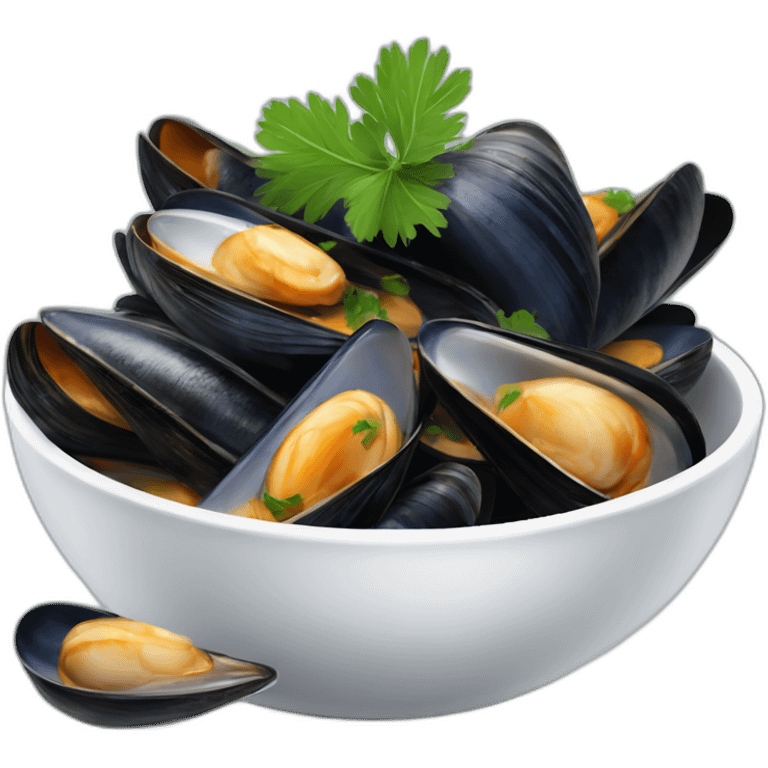 stewed mussels emoji