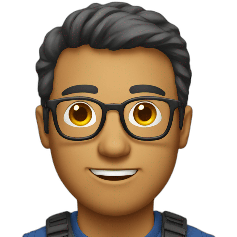 geek man emoji