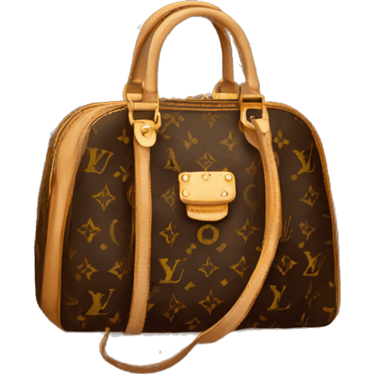 Louis vuitton purse emoji