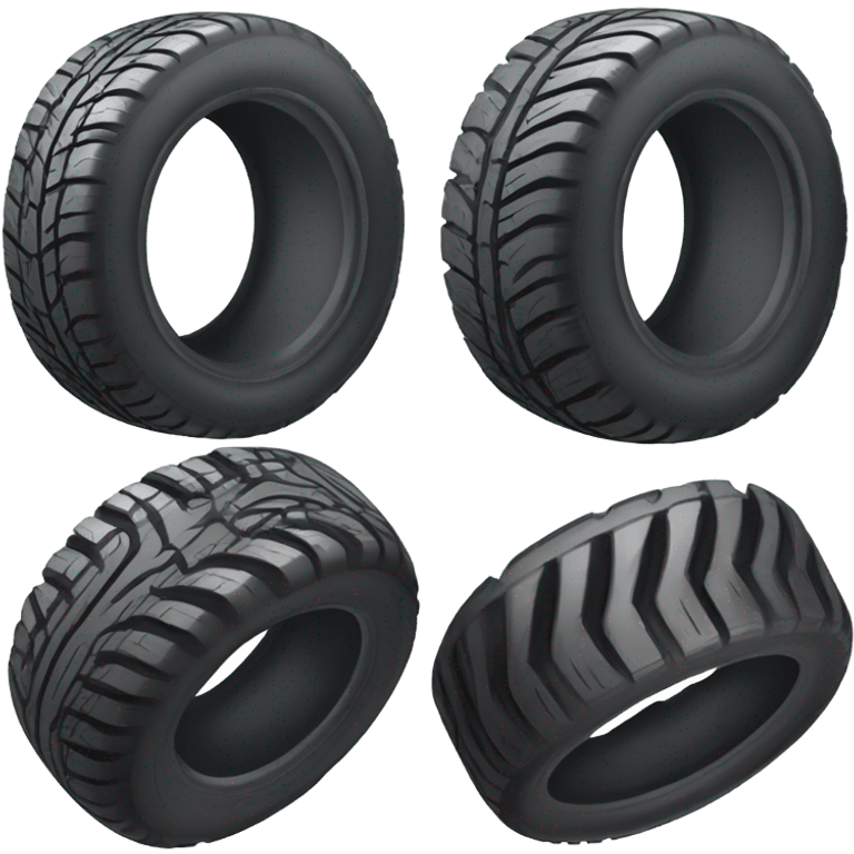 rubber tires emoji